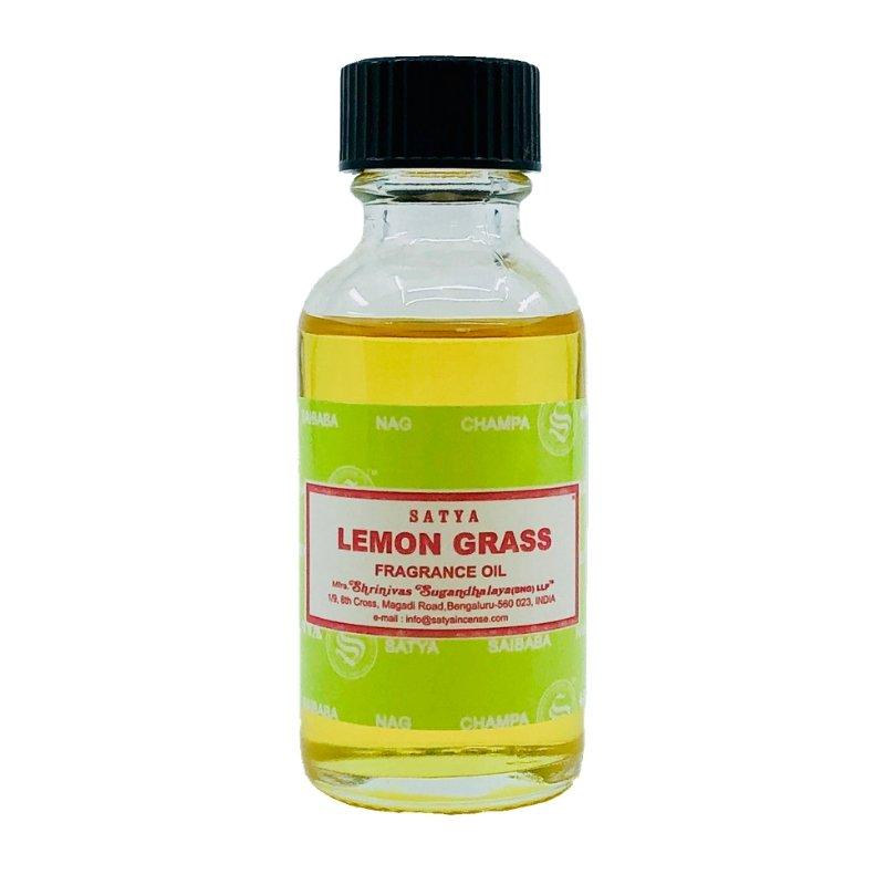Satya Fragrance Oil - Lemon Grass (30mL Bottle)